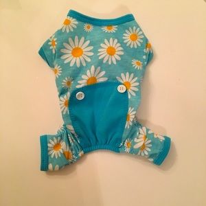 XS daisy pet suit